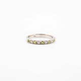 Natural Peridot & Diamond Ring