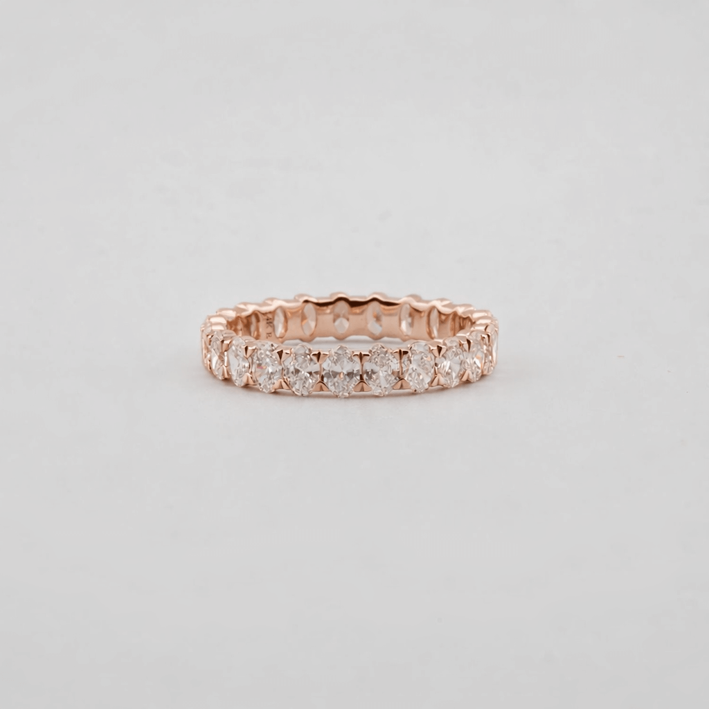 Oval Diamond Eternity Ring