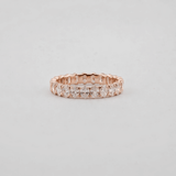 Oval Diamond Eternity Ring