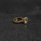 Cushion Lab Diamond Engagement Ring
