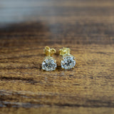 Lab Diamond Stud Earrings