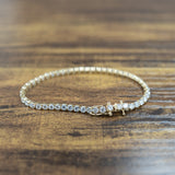 Lab Diamond Tennis bracelet