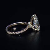 Pear Lab Diamond Engagement Ring