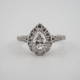 Pear Lab Diamond Engagement Ring