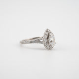 Pear Lab Diamond Engagement Ring