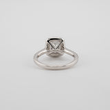 Princess Lab Diamond Engagement Ring