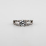 Round Lab Diamond Engagement Ring