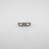 Round Lab Diamond Engagement Ring