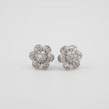 Flower Lab Diamond Earrings