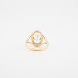Oval Cut Lab Diamond Engagement Ring