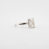 Radiant Hidden Halo Lab Engagement RIng