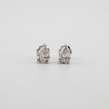 Natural Pear Diamond Earrings