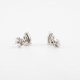 Natural Pear Diamond Earrings