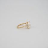 Oval Lab Diamond Engagement Ring