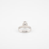 Oval Lab Diamond Engagement Ring