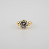 Round Lab Diamond Engagement Ring