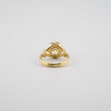Round Lab Diamond Engagement Ring