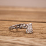 Radiant Diamond Engagement Ring