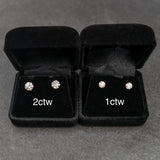 Lab Diamond Stud Earrings