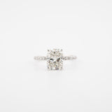 Cushion Lab Diamond Engagement Ring