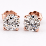 Lab Diamond Stud Earrings