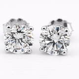 Lab Diamond Stud Earrings