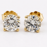 Lab Diamond Stud Earrings